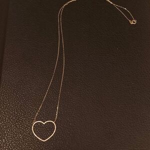 Elegant Gold Heart Necklace